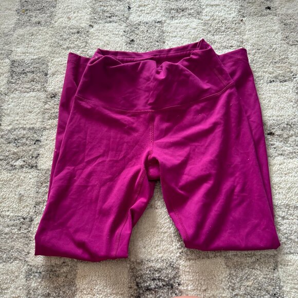 Lululemon Wunder Train High-Rise Tight 25" Magenta Purple - Picture 2 of 3